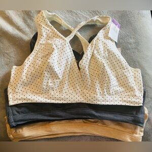 PLAYTEX Women's Maternity & Nursing Cross Over Sleep Wirefree Bra Us4960 3-Pack